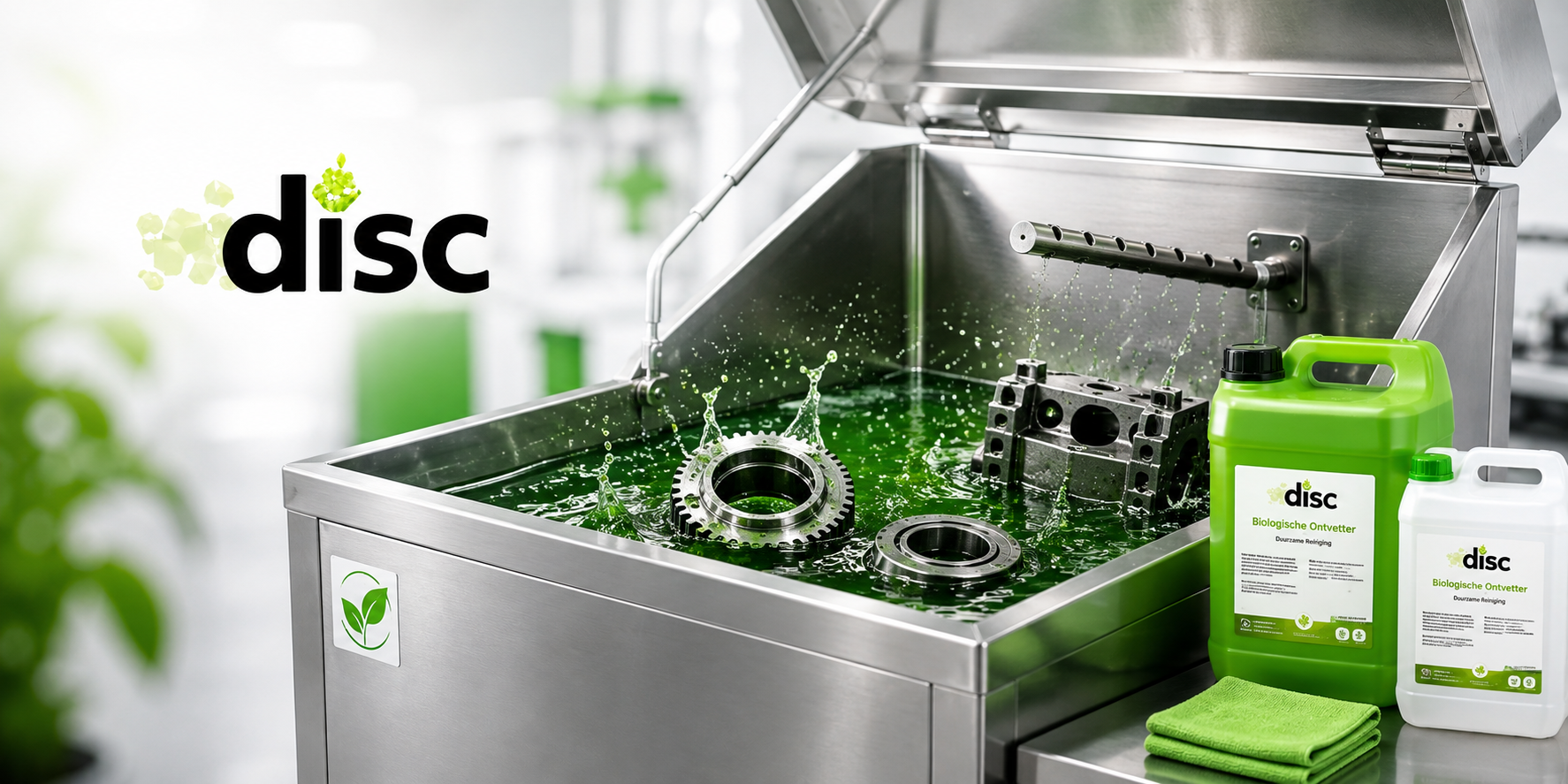 Eco-Friendly Industrial Parts Cleaning