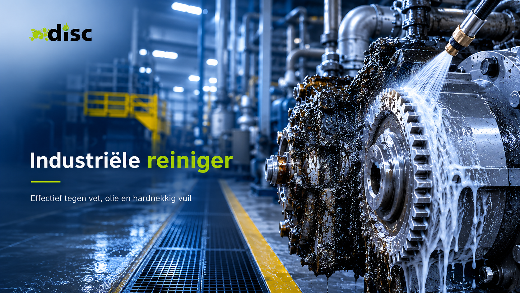 Industrial Gear Cleaning in Action