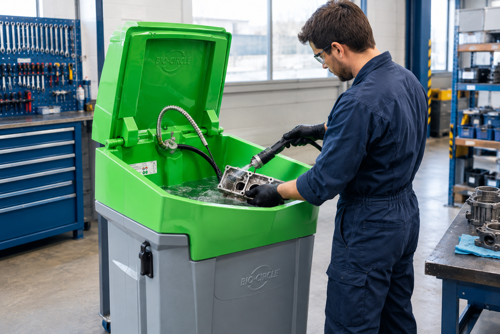 Industrial Parts Washing Workshop